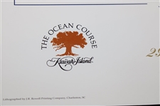 Hale Irwin's Signed 1991 Ryder Cup Team USA at Kiawah Island Poster JSA ALOA