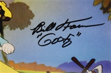 Goofy Voice Actor Bill Farmer Signed 'Goofy Finding the Right One' Sericel w/'Goofy' - Framed JSA ALOA