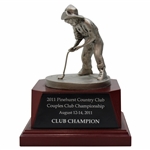 2011 Pinehurst Country Club Couples Club Championship Putter Boy Trophy