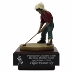 2018 The Ross Member-Guest at Pinehurst Country Club Flight Runner-Up Putter Boy Trophy