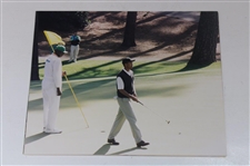 Five (5) Tiger Woods, Arnold Palmer & Jack Nicklaus 1997 Masters Tournament Photos