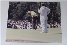 Five (5) Tiger Woods, Arnold Palmer & Jack Nicklaus 1997 Masters Tournament Photos