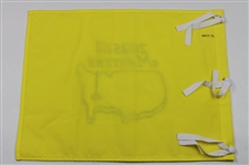 Rory McIlroy Signed 2025 Masters Tournament Embroidered Flag JSA ALOA