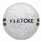 Augusta National Golf Club Vintage Range Ball Featuring Pros Kletcke and Spencer Names- Used