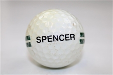 Augusta National Golf Club Vintage Range Ball Featuring Pro's Kletcke and Spencer Names- Used