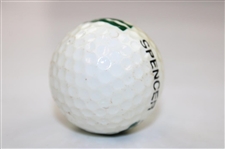 Augusta National Golf Club Vintage Range Ball Featuring Pro's Kletcke and Spencer Names- Used
