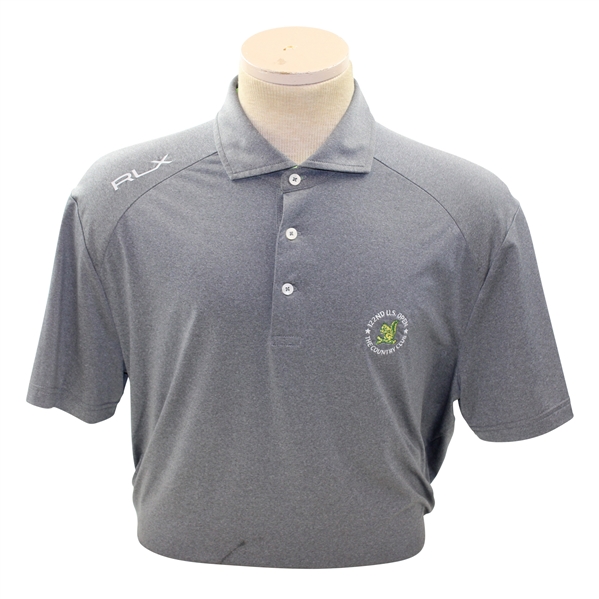 2022 US Open at The Country Club Gray Ralph Lauren Pro Fit Polo