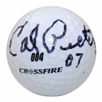 Calvin Peete Signed Nitro Crossfire Golf Ball Inscribed 07 JSA ALOA