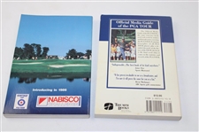 Five (5) Official PGA Tour Media Guides From Years 1986, 1988, 1989, 1992 & 1994