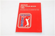 Five (5) Official PGA Tour Media Guides From Years 1986, 1988, 1989, 1992 & 1994