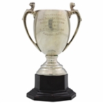 1935 Turnberry "Sma Siller Vessel" Bogey Competition Sterling Silver Trophy Won by D.C. Shankland