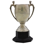 1935 Turnberry Sma Siller Vessel Bogey Competition Sterling Silver Trophy Won by D.C. Shankland