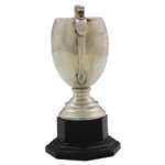 1935 Turnberry Sma Siller Vessel Bogey Competition Sterling Silver Trophy Won by D.C. Shankland