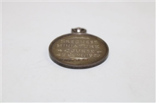 1923 Skegness Miniature Course Sterling Silver Medal - June 4th