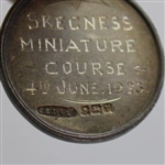 1923 Skegness Miniature Course Sterling Silver Medal - June 4th