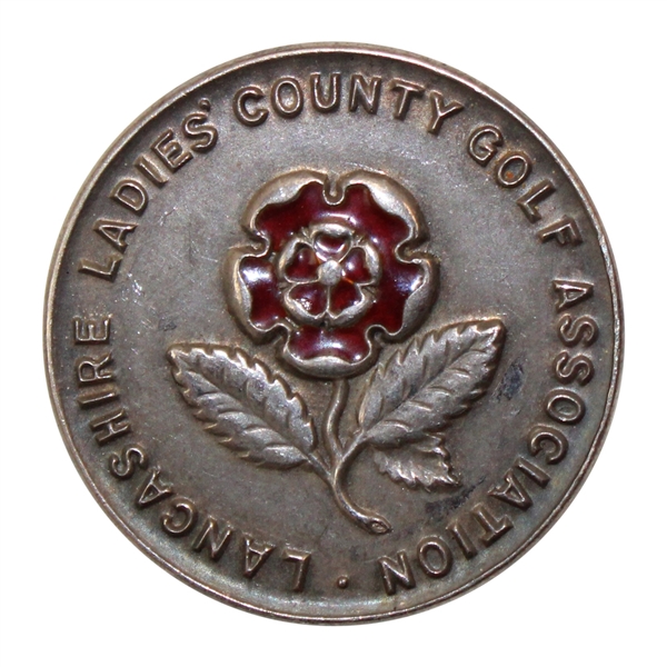 Lancashire Ladies Country Golf Association Sterling Silver Flower Medal