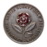 Lancashire Ladies Country Golf Association Sterling Silver Flower Medal