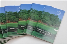 Twenty-Seven (27) 2001 Masters Tournament Spectator Guides - Tiger Woods Winner