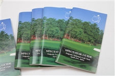 Twenty-Seven (27) 2001 Masters Tournament Spectator Guides - Tiger Woods Winner
