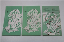 Ten (10) Masters Tournament Spectator Guides - 1980-1995 Various Years