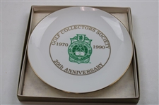 Nine (9) Golf Collectors (Heritage) Society Member Gifts Inc. Plates, Sword, Tiles, Bags & more