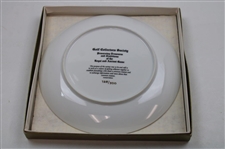 Nine (9) Golf Collectors (Heritage) Society Member Gifts Inc. Plates, Sword, Tiles, Bags & more