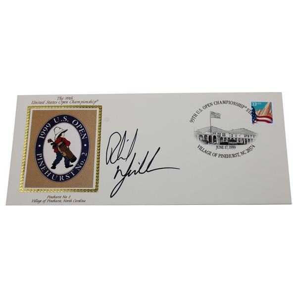 Runner-Up Phil Mickelson Signed 1999 US Open at Pinehurst No. 2 FDC JSA ALOA