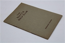 1925 'The Notts Golf Club' Booklet by Bernard Darwin