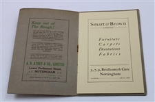 1925 'The Notts Golf Club' Booklet by Bernard Darwin