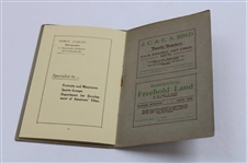 1925 'The Notts Golf Club' Booklet by Bernard Darwin