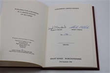 1988 'C.B. Clapcott & His Golf Library' Subscribers Ltd Ed Book Signed by Johnston & Murdoch #136/300