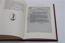 1988 'C.B. Clapcott & His Golf Library' Subscribers Ltd Ed Book Signed by Johnston & Murdoch #136/300