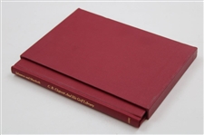 1988 'C.B. Clapcott & His Golf Library' Subscribers Ltd Ed Book Signed by Johnston & Murdoch #136/300