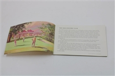 1969 'Jack Nicklaus Plays the NCR South' Booklet Showing Holes & Playability
