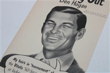 Working Out' with Ben Hogan Vitalis '60-Second Workout' Advert Clipping