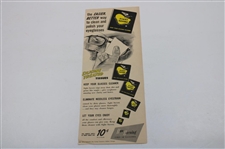 Working Out' with Ben Hogan Vitalis '60-Second Workout' Advert Clipping