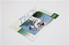 Steve Stricker Signed 2001 Upper Deck Players Ink Card