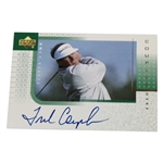 Fred Couples Signed 2001 Upper Deck Players Ink Card