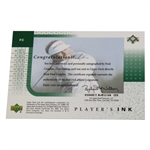 Fred Couples Signed 2001 Upper Deck Players Ink Card
