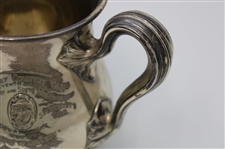 1907 Pinehurst CC North & South Amateur Runner Up Secretary's Cup Three Handle Sterling Silver Trophy