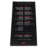 1996 Tiger Woods Niketown Oversize Golf Card