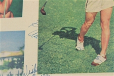 Marlene Bauer Hagge & Alice Bauer Signed Photo Collage JSA ALOA
