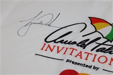 Tiger Woods & Scottie Scheffler Signed Arnold Palmer Invitational Embroidered Flag JSA ALOA