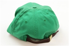 Tom Kite Signed White Callaway Hat w/Classic Green Masters Logo Rope Hat JSA ALOA