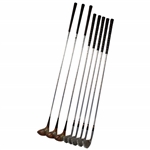 MacGregor Tourney Mt R2M2 Irons 4-8 & MacGregor M/T Wst2 Woods 1, 3, & 4 - Matched