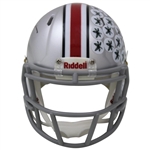 Jack Nicklaus Signed Ohio State Buckeyes Official Riddell Mini Helmet in Case JSA ALOA