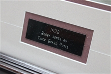 1928 Bobby Jones w/ Charles 'Chick' Evans Putting on Green Photo - Framed