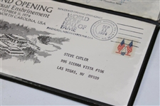 World Golf Hall Of Fame Pinehurst FDC 1974 Grand Opening Ceremony With Coin