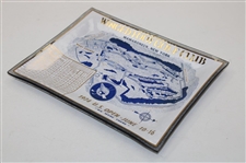 1974 US Open at Winged Foot Golf Club Course Map Tray/Dish