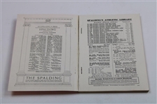 Spalding's Red Cover 'How To Play Golf' Book by Harry Vardon & James Braid 